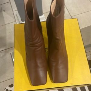 Fendi Brown ankle boots